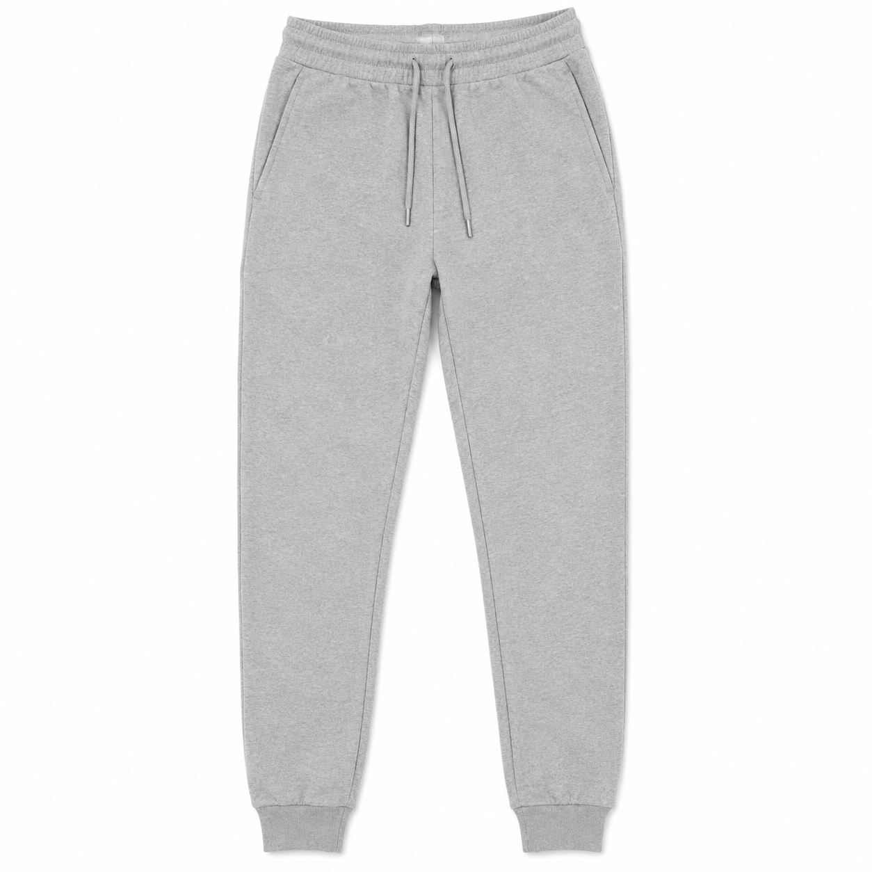 Premium Fleece Jogger Trousers – Light Grey | soulvaier