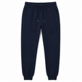 Premium Fleece Jogger Trousers – Navy Blue | soulvaier